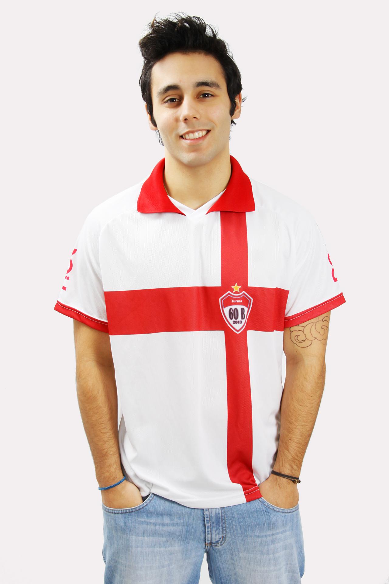 Camisa Polo sem botões