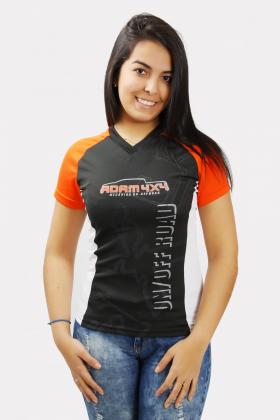 Camiseta Dry Fit modelo Raglan Gola V